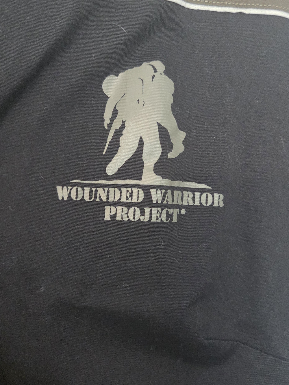 Harley-Davidson Black Women Short-Sleeve Zip Front Wounded Warrior Project Shirt - Picture 4 of 10